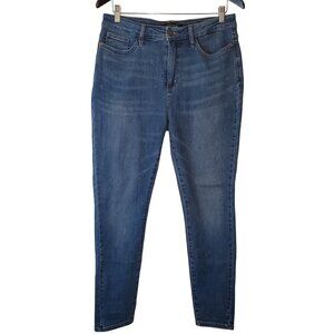 Judy Blue Distressed Blue Jeans Skinny Fit Stretch Women's Size 11/30